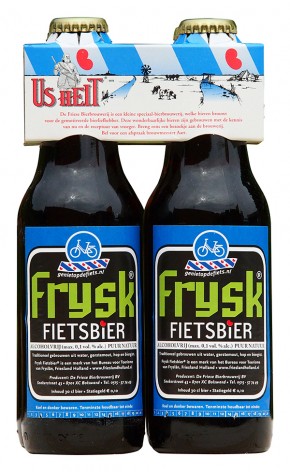 Frysk Fietsbier is een caloriearme, alcohol- en limonadevrije sportdrank.