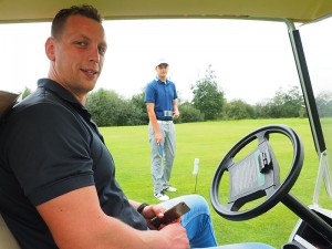 Ruben Dijkstra weet alles van koffie en golf.